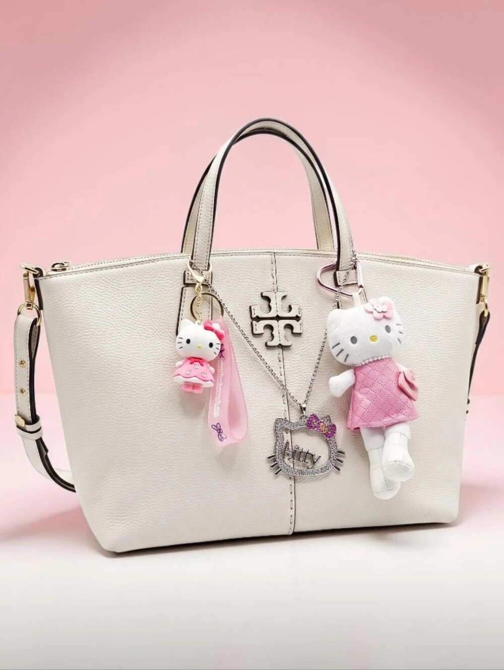 Tory Burch McGraw Top-Zip Satchel/Tote - Picture 2 of 8